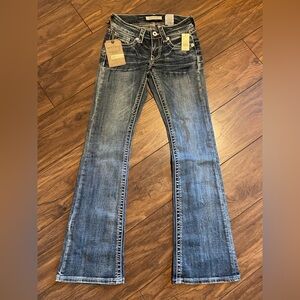 STETSON WOMEN'S CLASSIC FIT BOOT CUT JEANS - 0L